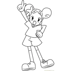 Hurrey Free Coloring Page for Kids