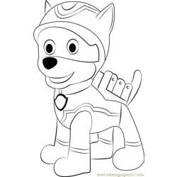 Super Spy Chase Free Coloring Page for Kids