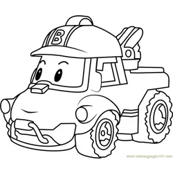 Bucky Free Coloring Page for Kids
