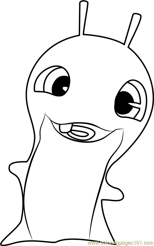 Hexlet Coloring Page - Free Slugterra Coloring Pages : ColoringPages101.com