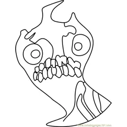 Flatlorex Free Coloring Page for Kids