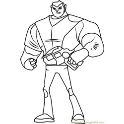 Maurice Free Coloring Page for Kids