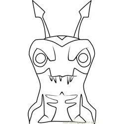 Nightgeist Free Coloring Page for Kids
