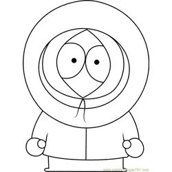 Kenny McCormick from South Park