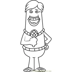 Nicholas Withers Free Coloring Page for Kids