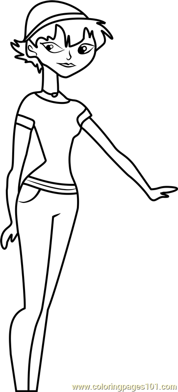 Maddie Stoked Coloring Page - Free Stoked Coloring Pages