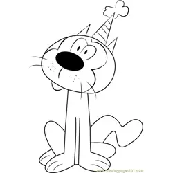 Cliff Free Coloring Page for Kids