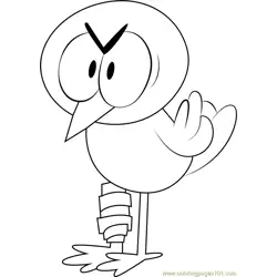 Walt Free Coloring Page for Kids