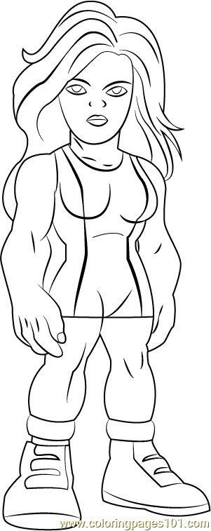 She Hulk Coloring Page   Free The Super Hero Squad Show Coloring Pages ...