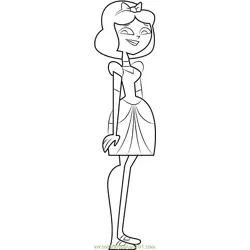 Ella Free Coloring Page for Kids