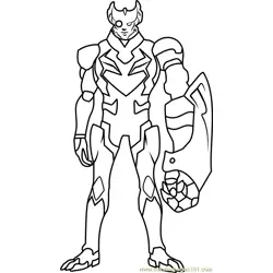 Commander Sendak Free Coloring Page for Kids