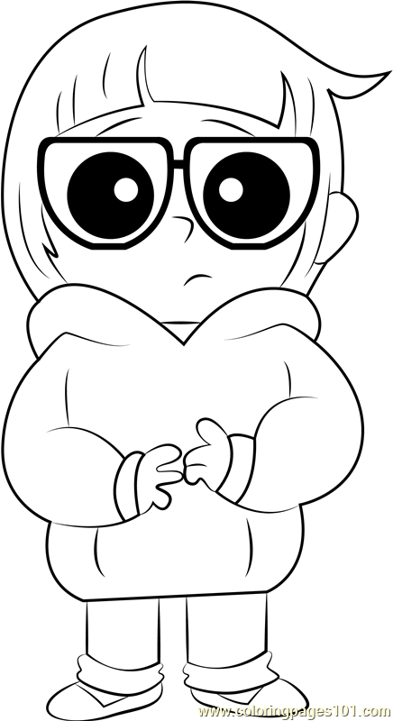 Chloe Park Coloring Page - Free We Bare Bears Coloring Pages