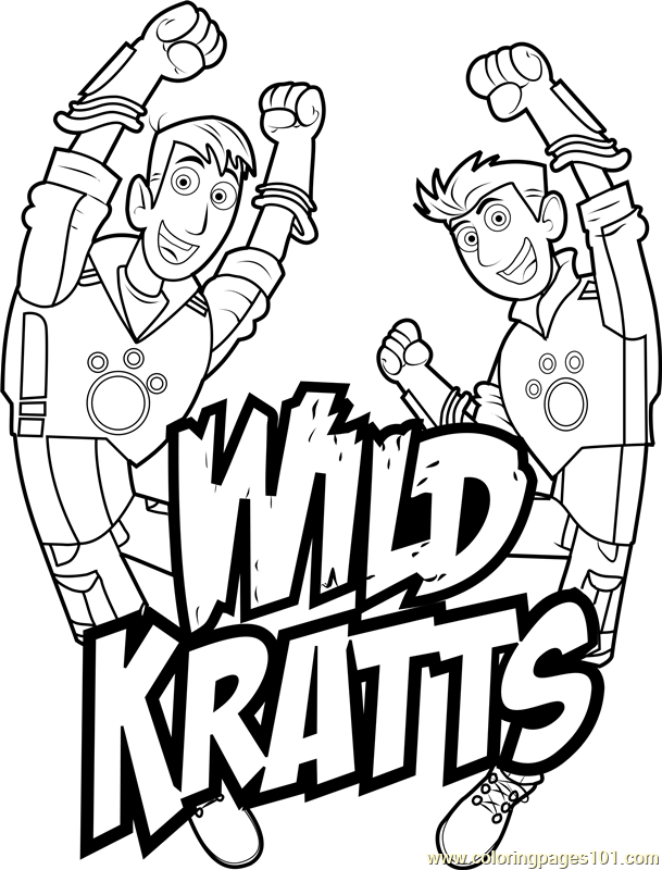dabio wild kratts coloring pages - photo #14