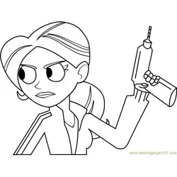 Aviva Corcovado with Gun Free Coloring Page for Kids