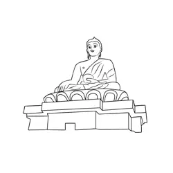 Buddha Dordenma Statue In Thimphu, Bhutan