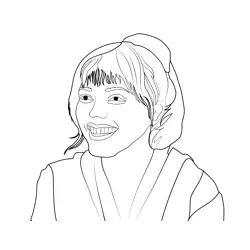 Chrissy Cunningham Stranger Things Free Coloring Page for Kids