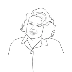 Claudia Henderson Stranger Things Free Coloring Page for Kids