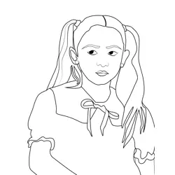 Holly Wheeler Stranger Things Free Coloring Page for Kids