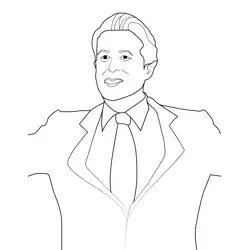 Larry Kline Stranger Things Free Coloring Page for Kids