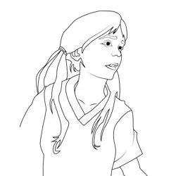 Marcy Stranger Things Free Coloring Page for Kids