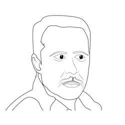 Neil Hargrove Stranger Things Free Coloring Page for Kids