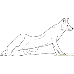 Fox Coloring Page - Free Fox Coloring Pages : ColoringPages101.com