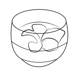 Candle Flower Free Coloring Page for Kids
