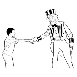 Shakes Hands