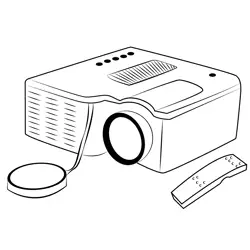 Computer Lcd Projector With Remote