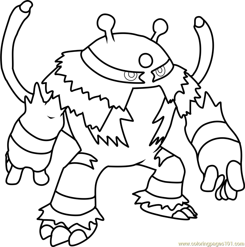 abomasnow pokemon coloring pages - photo #19