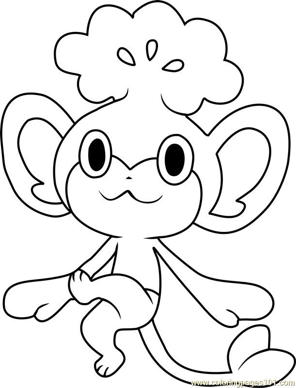pansage coloring pages - photo #2
