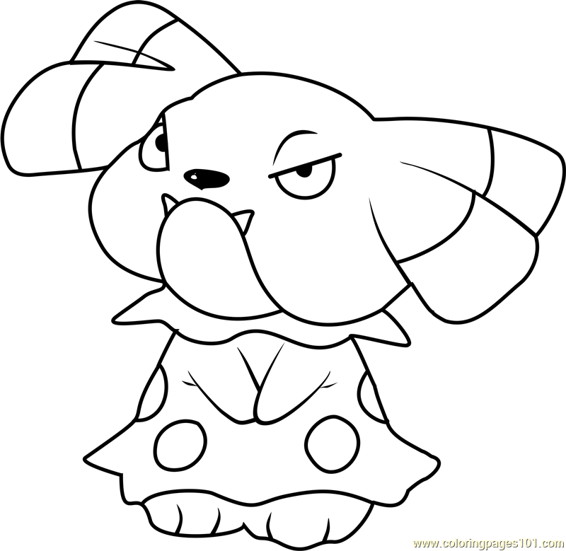 Illumise Pages Coloring Pages
