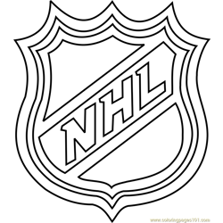 Toronto Maple Leafs Logo Coloring Page - Free NHL Coloring Pages