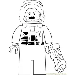Lego Winter Soldier Free Coloring Page for Kids