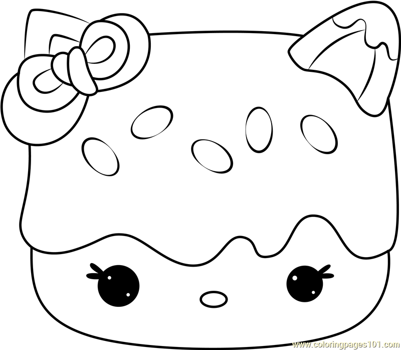 Cocoa Mallow Coloring Page - Free Num Noms Coloring Pages