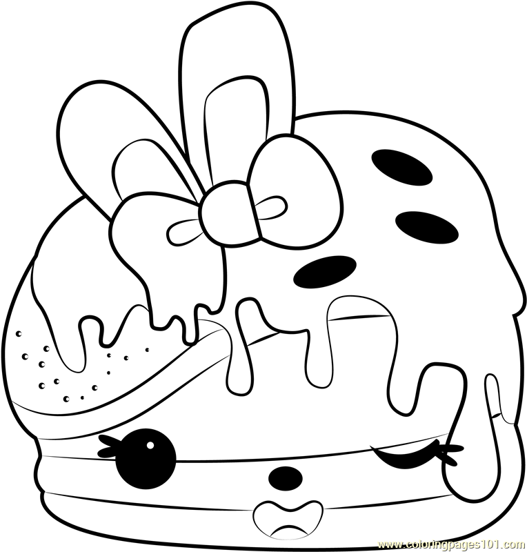 Flap Jackie Coloring Page - Free Num Noms Coloring Pages