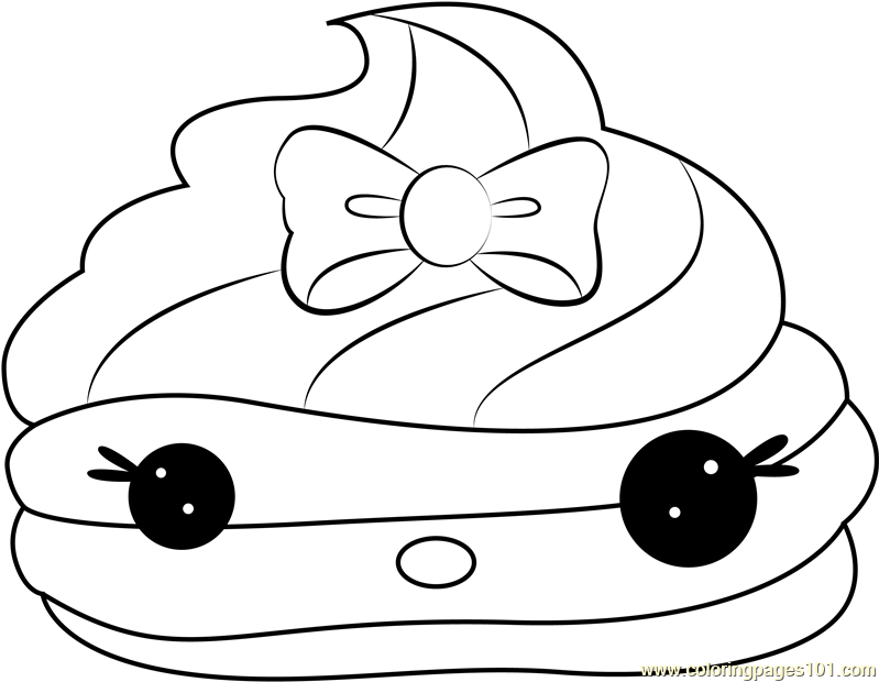 Ketchup Go-Go Coloring Page - Free Num Noms Coloring Pages