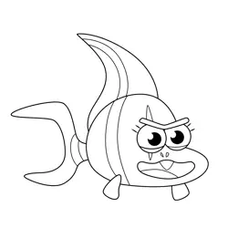 Switch Pinkfong Free Coloring Page for Kids