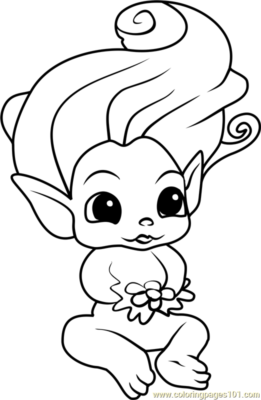Snap Jack Zelf Coloring Page - Free The Zelfs Coloring Pages
