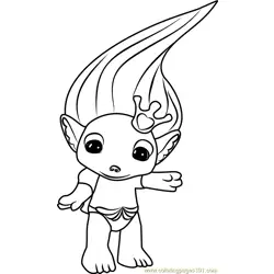 Royal Tia Zelf Free Coloring Page for Kids
