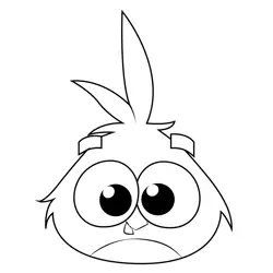 Luca Angry Birds Free Coloring Page for Kids