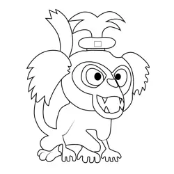 Mauro Angry Birds Free Coloring Page for Kids