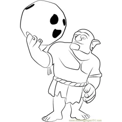Bowler Free Coloring Page for Kids