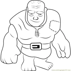 Giant Free Coloring Page for Kids
