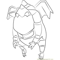 Lava Hound Free Coloring Page for Kids