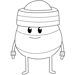 Madcap Dumb Ways To Die Free Coloring Page for Kids