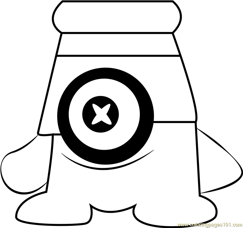 Blast Mariner Coloring Page - Free Kirby Coloring Pages