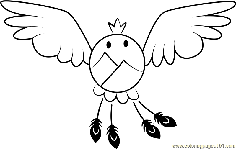 Sphere Doomer Coloring Page - Free Kirby Coloring Pages