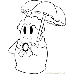 Buttercup Free Coloring Page for Kids