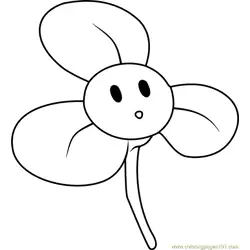 Blover Free Coloring Page for Kids
